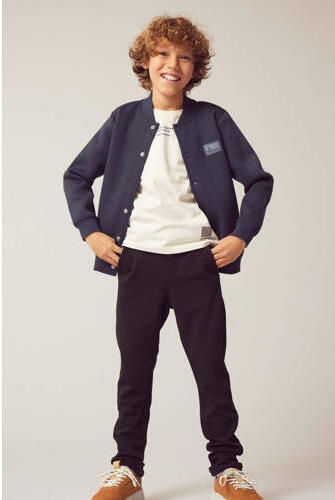 Name it KIDS regular fit broek NMMSILAS zwart Jongens Viscose Effen 140 - Foto 3