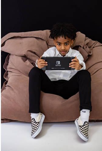 Name it KIDS regular fit broek NMMSILAS zwart Jongens Viscose Effen 140 - Foto 2