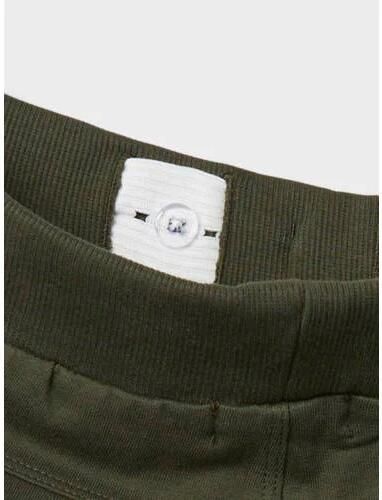 Name it KIDS regular fit sweatshort NKMVERMO donkergroen Effen 140 - Foto 6