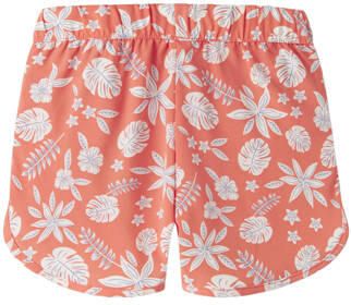 NAME IT KIDS regular gebloemde casual short koraaloranje Korte broek Meisjes Polyester - Foto 3