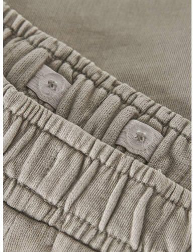 NAME IT KIDS regular sweatshort Korte broek Groen Effen - Foto 4