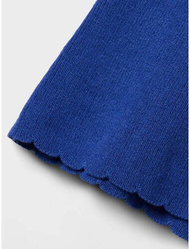 Name it KIDS ribgebreid singlet NKFFILISA hardblauw Top Meisjes Viscose Ronde hals 122 128 - Foto 2