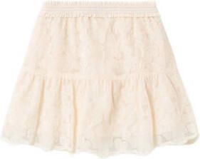 Name it KIDS rok NKFFISTINA ecru Meisjes Katoen Effen 116