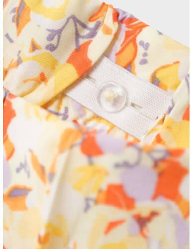 Name it KIDS rok NKFVINAYA van gerecycled polyester lichtgeel oranje Meisjes Gerecycled polyester (duurzaam) 152 - Foto 3