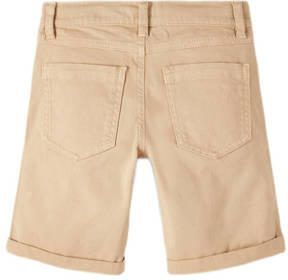 Name it KIDS short NKMSOFUS beige Korte broek Jongens Stretchkatoen Effen 164 - Foto 4