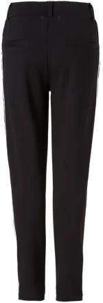 Name it KIDS slim fit broek met zijstreep zwart wit rood Meisjes Viscose 110 - Foto 3