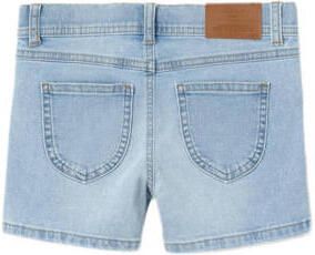 Name it KIDS slim fit denim short NKFSALLI light blue denim Korte broek Blauw Meisjes Stretchdenim 146 - Foto 2