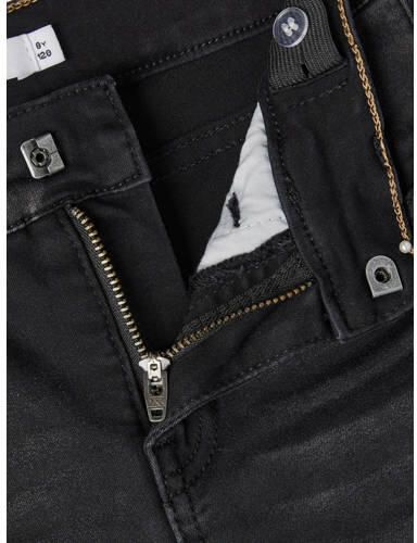Name it KIDS slim fit jeans bermuda NKMTHEO zwart Denim short Jongens Stretchdenim 140 - Foto 4