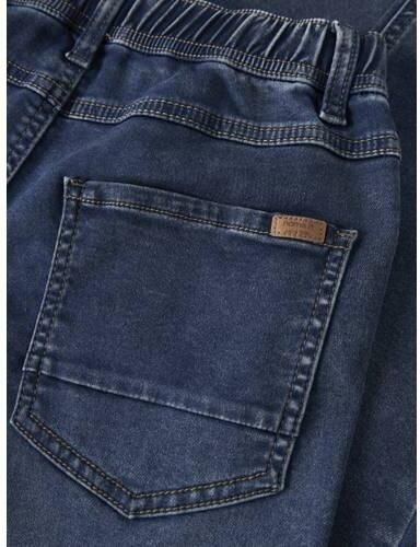 NAME IT KIDS slim fit jeans NKMRYAN JOGGER dark blue denim Blauw Jongens Jog denim - Foto 3