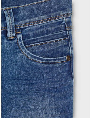 Name It Stretch jeans NKMSILAS voor jongens met verstelbare tailleband en slanke pasvorm - Foto 3