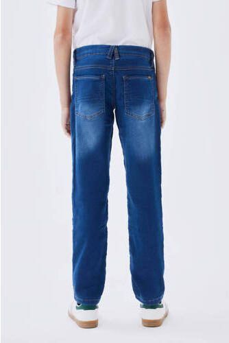 Name it KIDS slim fit jeans NKMTHEO denim blue Blauw Jongens Jog denim 152 - Foto 9