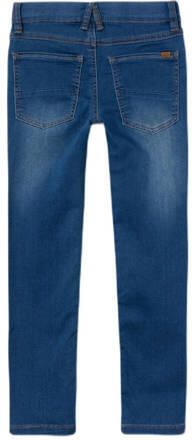 Name it KIDS slim fit jeans NKMTHEO denim blue Blauw Jongens Jog denim 104 - Foto 10