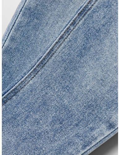 Name it KIDS slim fit jeans NKMTHEO light blue denim Blauw Jongens Stretchdenim 146