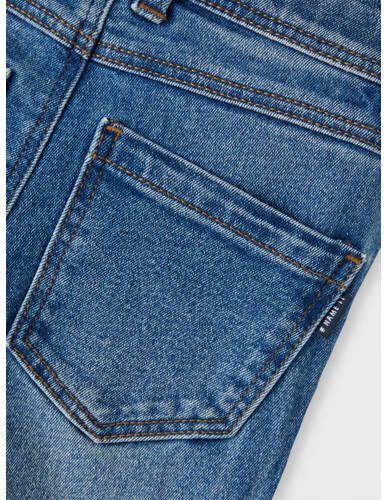 Name it KIDS slim fit jeans NKMTHEO XSLIM JEANS 1090-IO NOOS medium blue denim Blauw Jongens Stretchdenim 152 - Foto 2