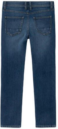 Name it KIDS slim fit jeans NMMSILAS dark blue denim Blauw Jongens Stretchdenim 164 - Foto 2