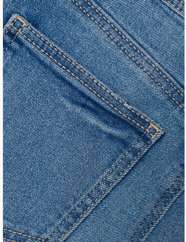 Name it KIDS slim fit jeans NMMSILAS medium blue denim Blauw Jongens Katoen 152