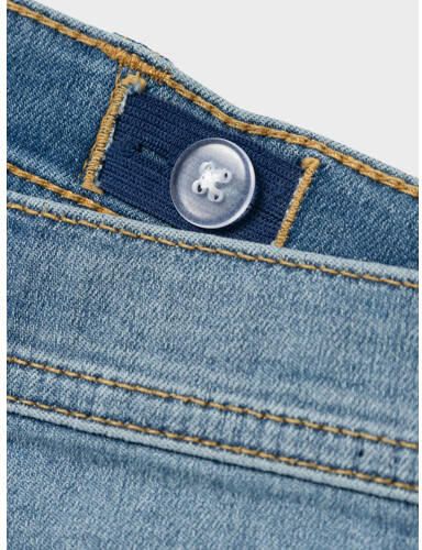 Name it KIDS slim fit jeans NMMSILAS medium blue denim Blauw Jongens Stretchdenim 164