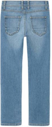 Name it KIDS slim fit jeans NMMSILAS medium blue denim Blauw Jongens Stretchdenim 164 - Foto 2
