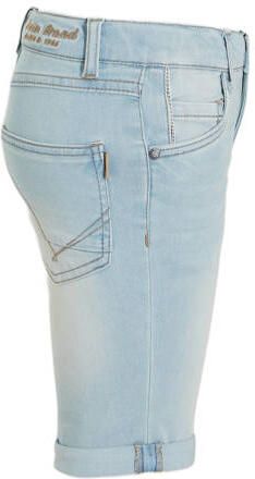 Name it KIDS slim fit short NKMTHEO XSL light blue denim short Blauw Jongens Stretchdenim 104 - Foto 3