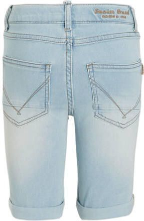 Name it KIDS slim fit short NKMTHEO XSL light blue denim short Blauw Jongens Stretchdenim 104 - Foto 2