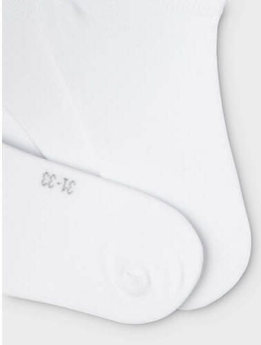 Name it KIDS sneakersokken set van 7 wit Stretchkatoen 31 33 - Foto 2
