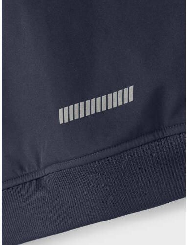Name it KIDS softshell jas zomer NKMALFA donkerblauw Jongens Polyester Capuchon 158 - Foto 3