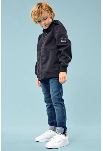 Name it KIDS softshell jas zomer NKMALFA zwart Jongens Polyester Capuchon 164 - Foto 2