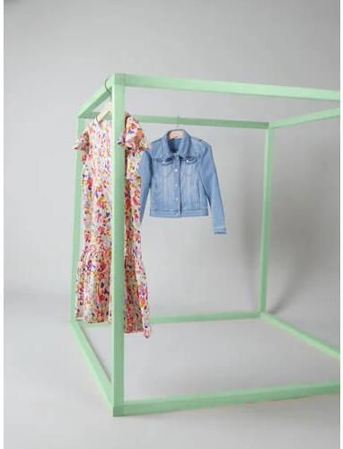 Name it KIDS spijkerjas NKFSTAR light blue denim Blauw Effen 104 - Foto 8