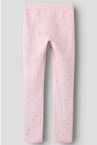 NAME IT KIDS sportlegging roze Sportbroek Meisjes Polyamide