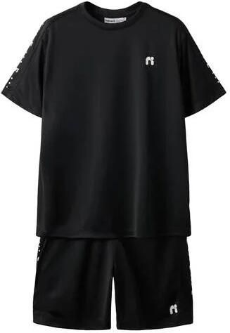 NAME IT KIDS sportset zwart Polyester