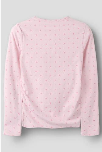 NAME IT KIDS sportshirt met lange mouwen roze Sport t-shirt Meisjes Polyamide Ronde hals - Foto 3