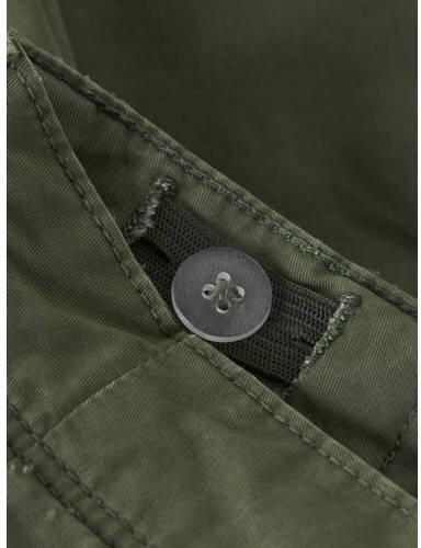NAME IT KIDS straight cargo short groen Korte broek Jongens Stretchkatoen - Foto 4