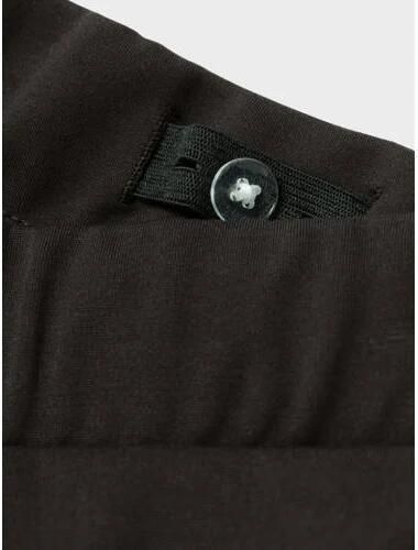 Name it KIDS straight fit broek NKFNAIDA zwart Meisjes Viscose Effen 116