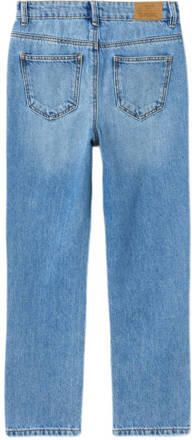 Name it KIDS straight fit jeans NKFROSE medium blue denim Blauw Effen 122 - Foto 7