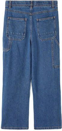 Name it KIDS straight fit jeans NKMRYAN dark blue denim Blauw Effen 122 - Foto 3