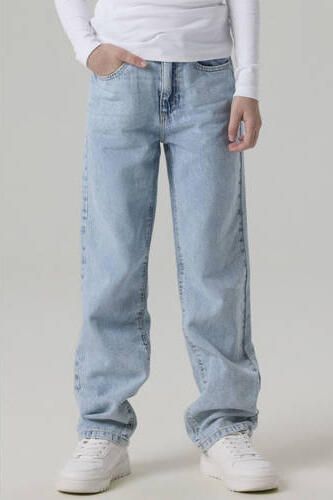NAME IT KIDS straight jeans regular waist light blue bleached Blauw Meisjes Denim - Foto 7