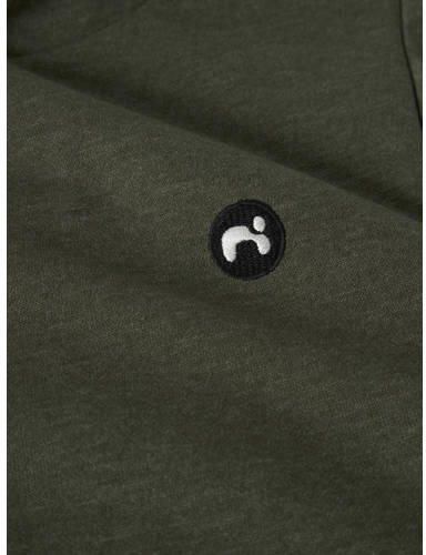 NAME IT KIDS sweat hoodie donkergroen Sweater Effen - Foto 4