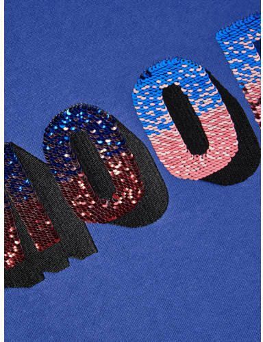 Name it KIDS sweater NKFNAMAGIC met printopdruk hardblauw Printopdruk 122 128 - Foto 2