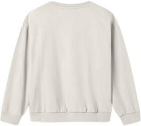 Name it KIDS sweater NKFVILOUI met printopdruk ecru Printopdruk 158 164