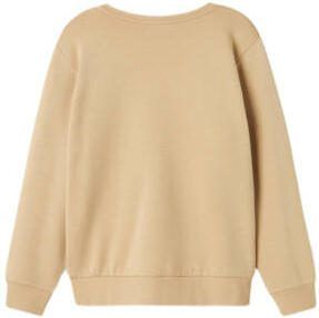 Name it KIDS sweater NKMLAMANE met printopdruk beige Printopdruk 122 128