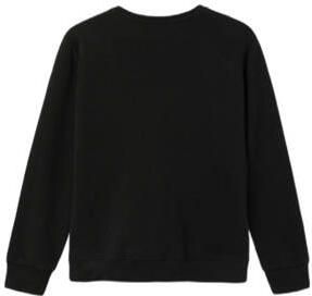 Name it KIDS sweater NKMLASSIE met printopdruk zwart wit Printopdruk 134 140