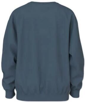 Name it KIDS sweater NKMVILDAR met printopdruk warmblauw Printopdruk 122 128