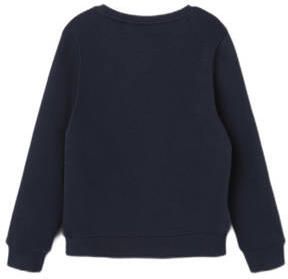 Name it KIDS sweater NKNTILLE met printopdruk donkerblauw Printopdruk 122 128 - Foto 3