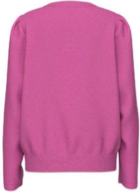 Name it KIDS sweater roze Trui Effen 146 152 | Trui van