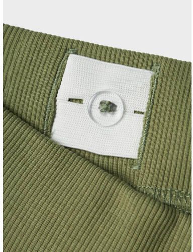 Name it KIDS sweatshort NKMVIVASSE armygroen Korte broek Effen 134 - Foto 2
