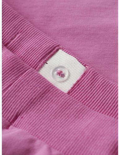 NAME IT KIDS sweatshort roze Effen | Sweatshort van - Foto 2