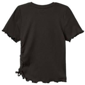 Name it KIDS T-shirt NKFDALILLA zwart Meisjes Biologisch katoen Ronde hals 146 152