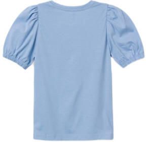 Name it KIDS T-shirt NKFFORRET lichtblauw Meisjes Katoen Ronde hals Effen 122 128