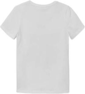 Name it KIDS T-shirt NKFHECILLE met printopdruk wit Meisjes Katoen Ronde hals 122 128 - Foto 3