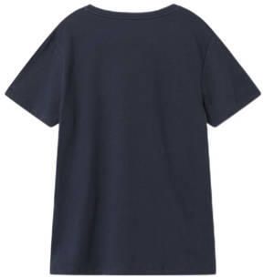 Name it KIDS T-shirt NKMKARLETTO met printopdruk donkerblauw Jongens Katoen Ronde hals 134 140 - Foto 2